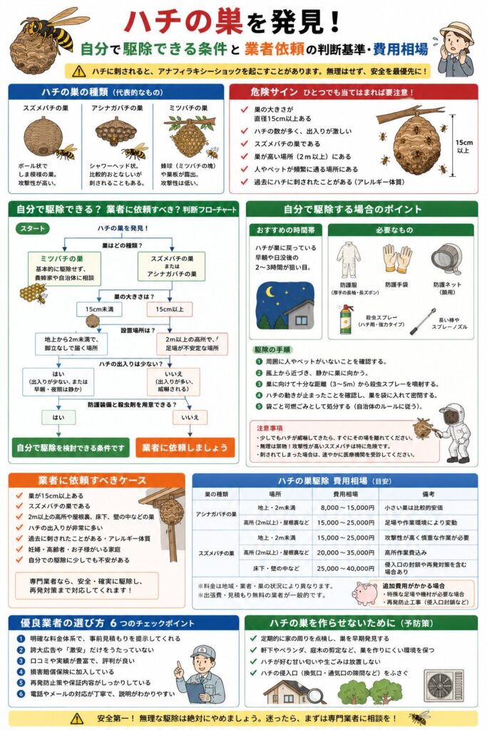 ハチの巣駆除ガイド