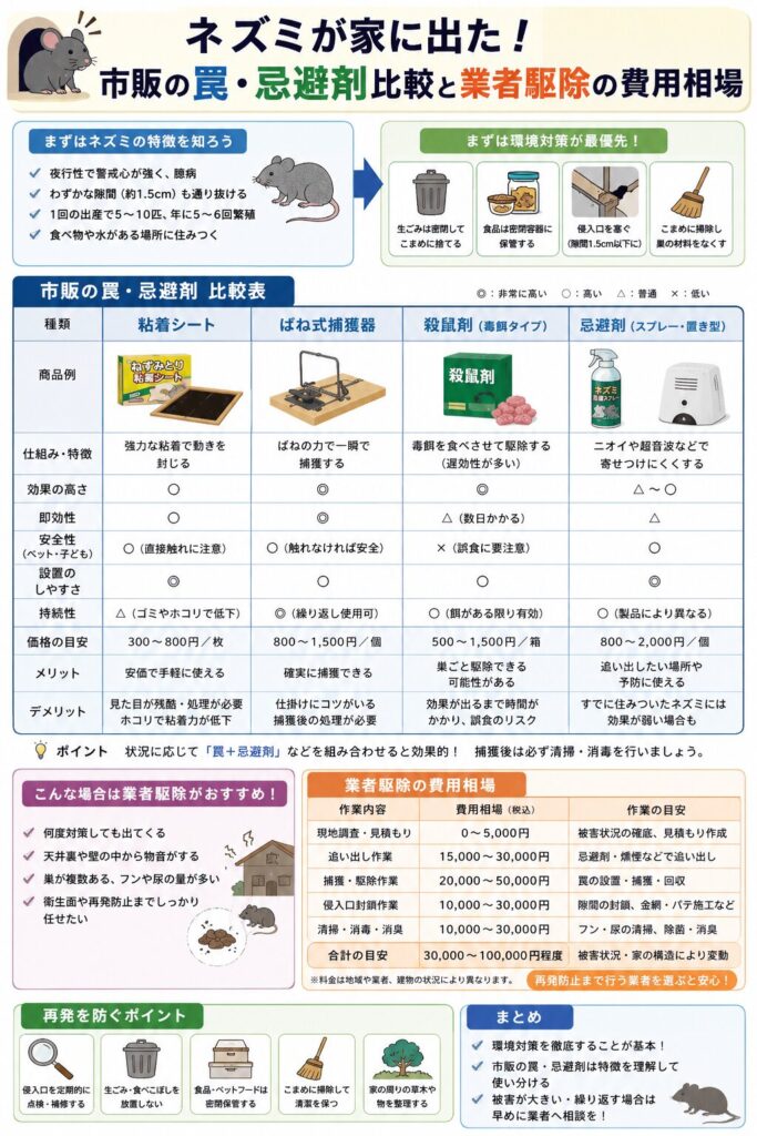ネズミ対策ガイド